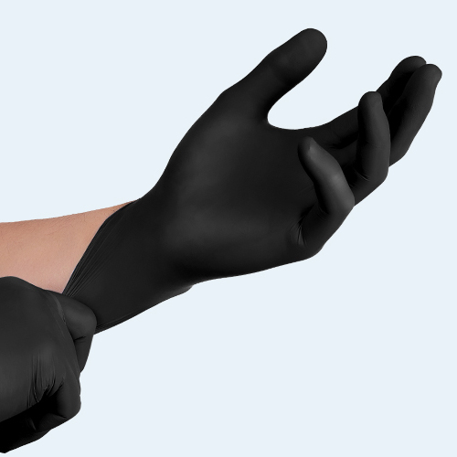 Nitrilhandschuhe schwarz