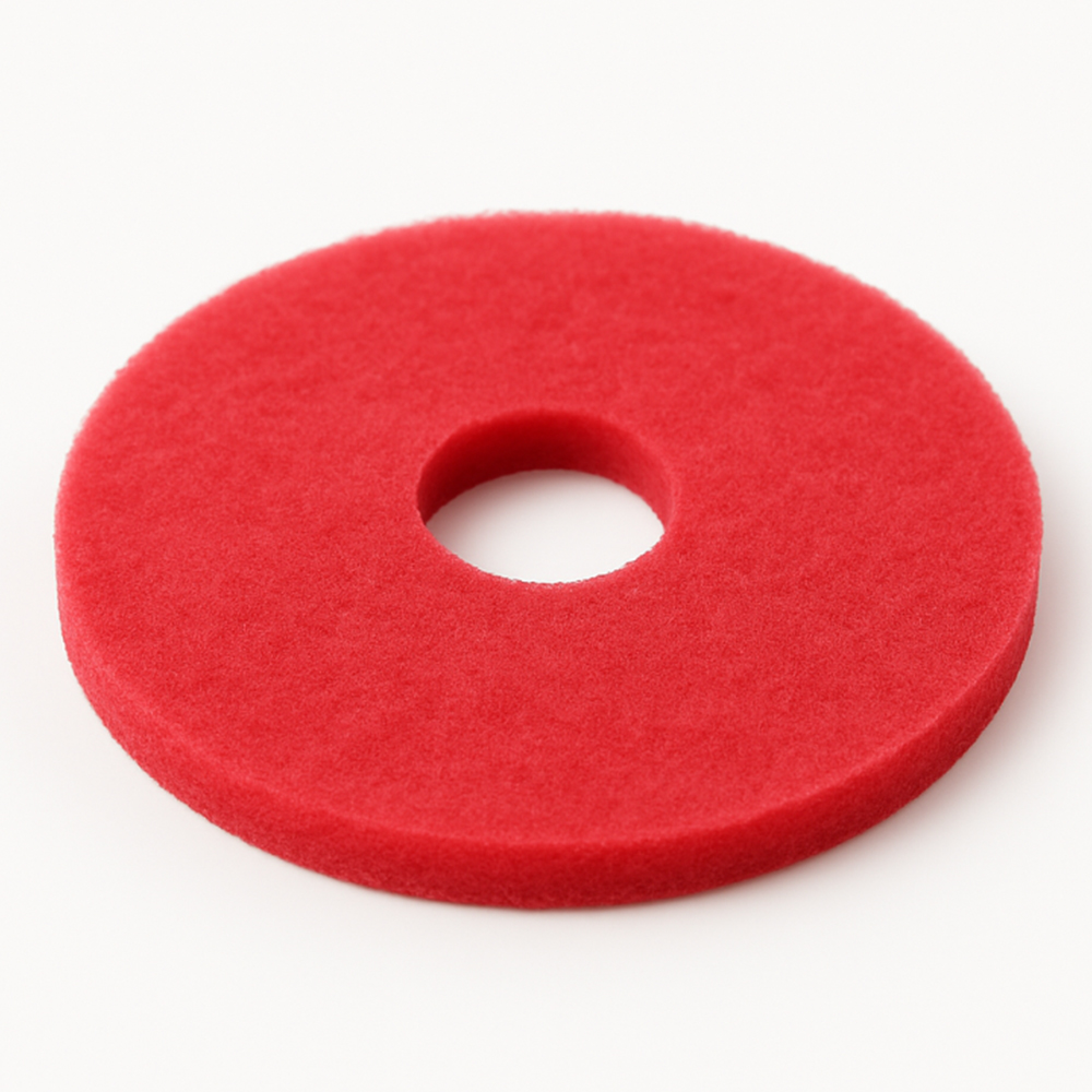 Padscheiben für Einscheibenmaschine - rot
