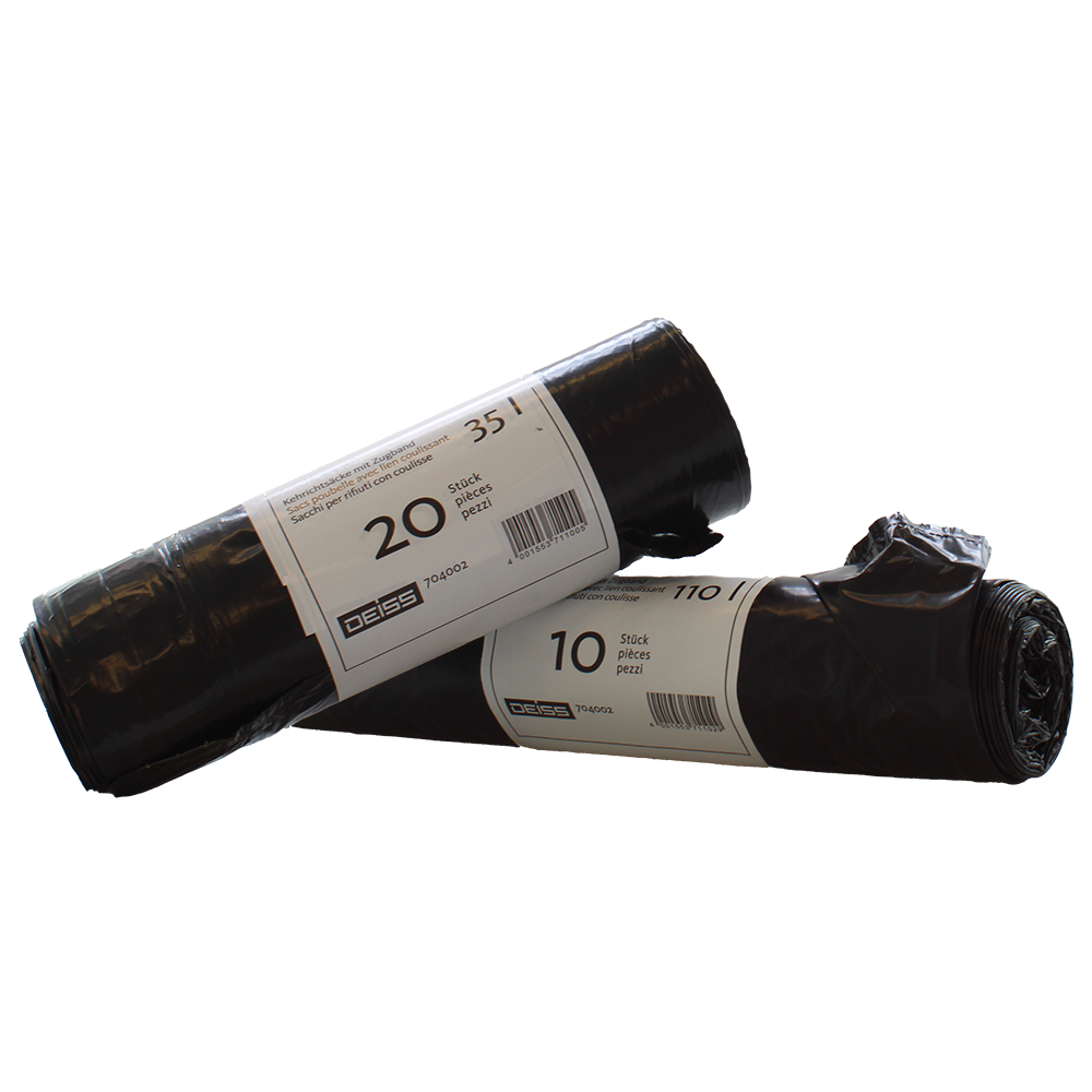 Abfallsäcke mit Zugband