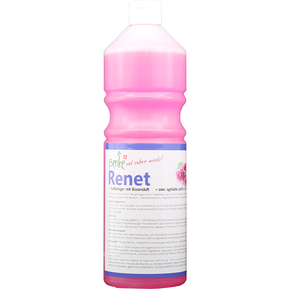Fragrance cleaner Renet Roses - 1 Litre Fragrance cleaner Renet Roses - 1 Litre