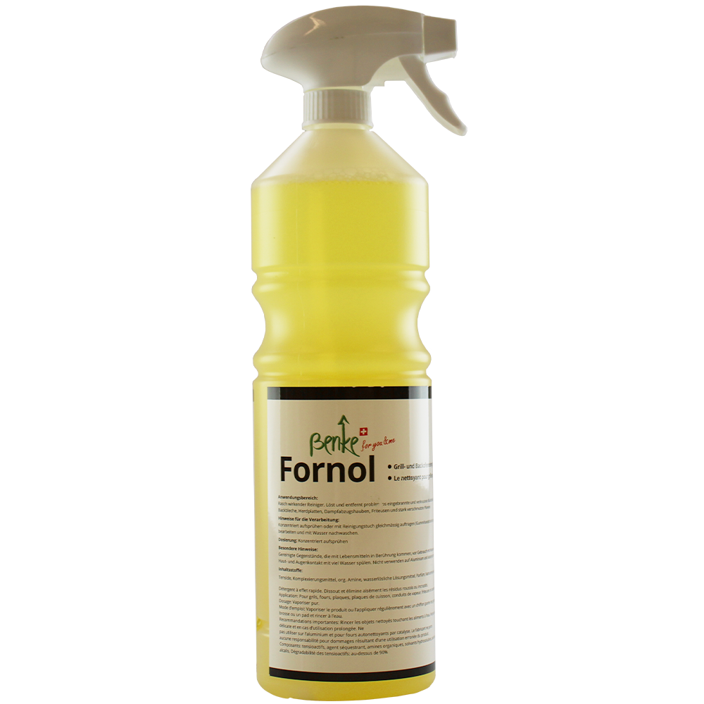 Grill and Oven Cleaner Fornol - 1 L with spray head Grill and Oven Cleaner Fornol - 1 L with spray head