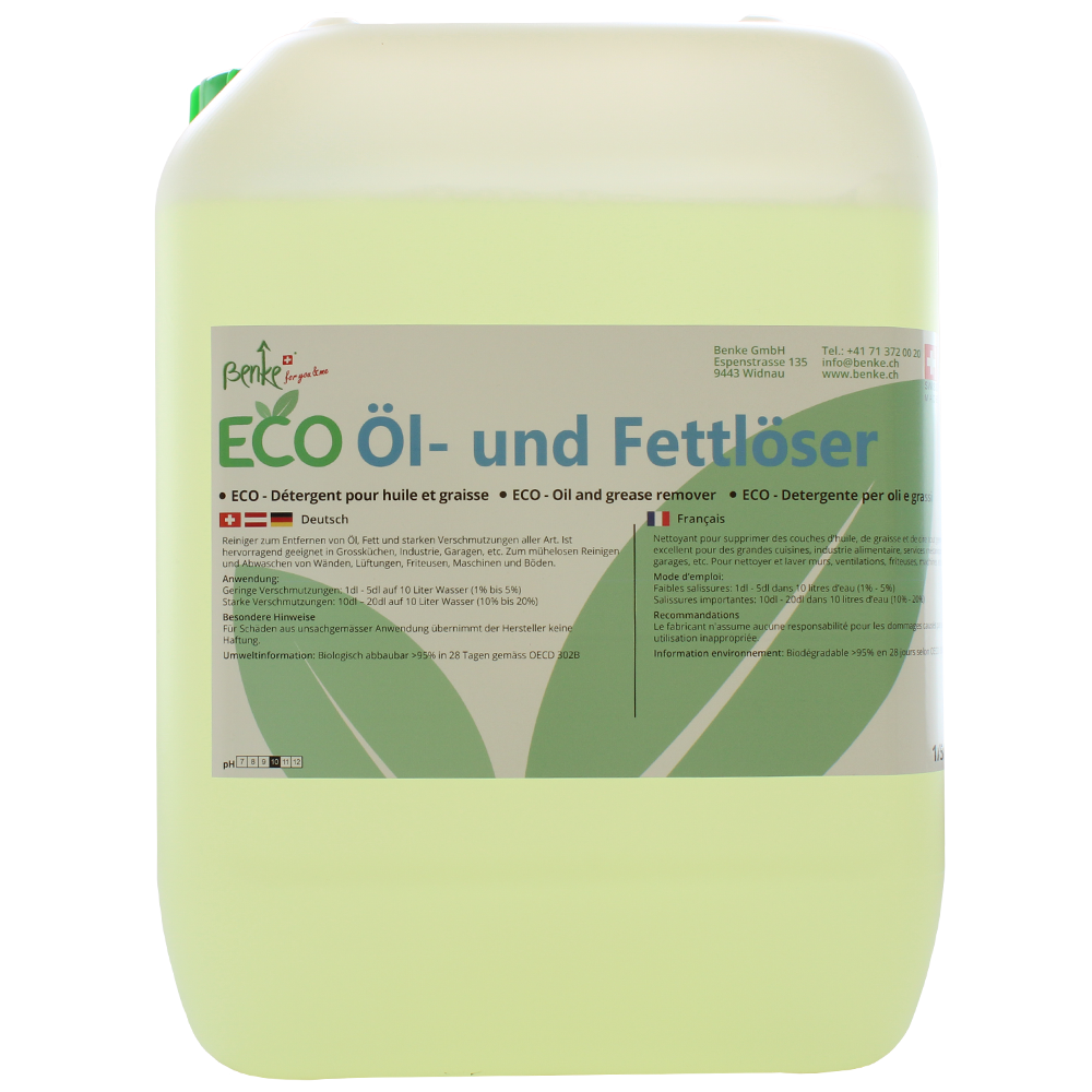 ECO Détergent pour huile et graisse - 10 Litre