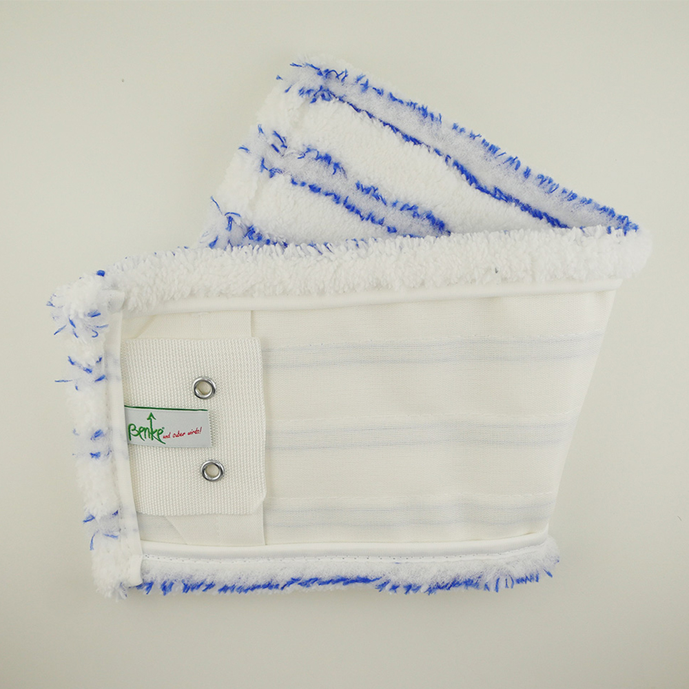 Mop microfibre blue/white EASY - WITH LASHES