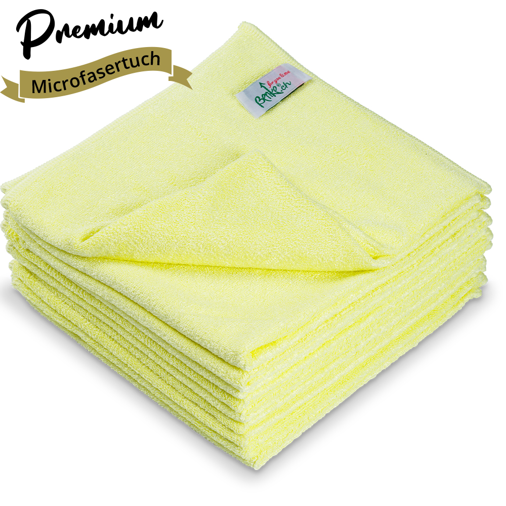 Microfibre Cloth PREMIUM - yellow