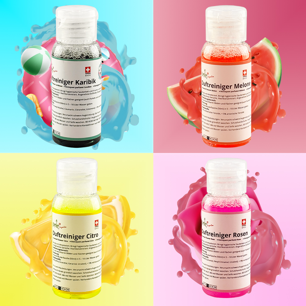 Fragrance Cleaner Trial Set Fragrance Cleaner Trial Set