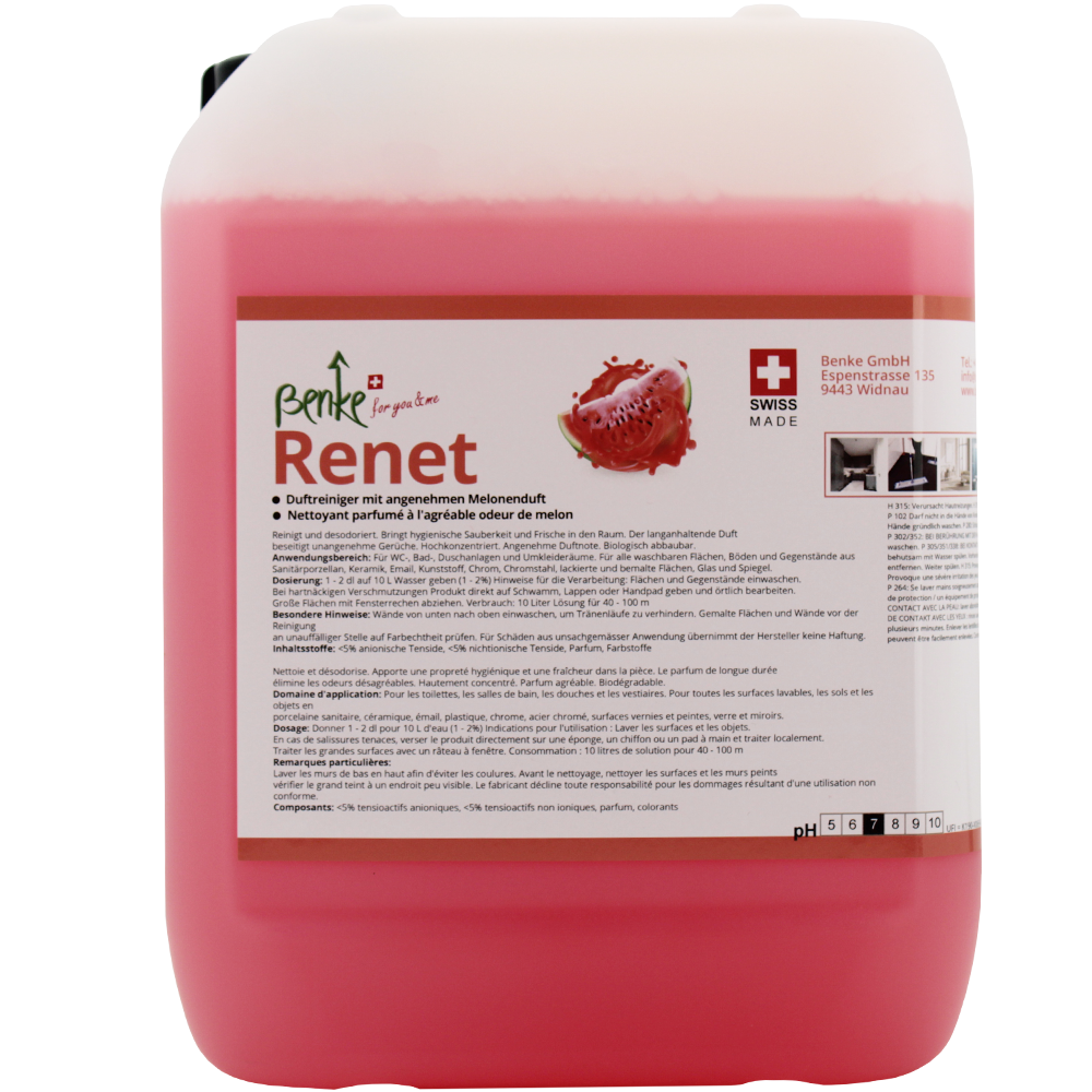 Duftreiniger Renet Melone - 10 Liter
