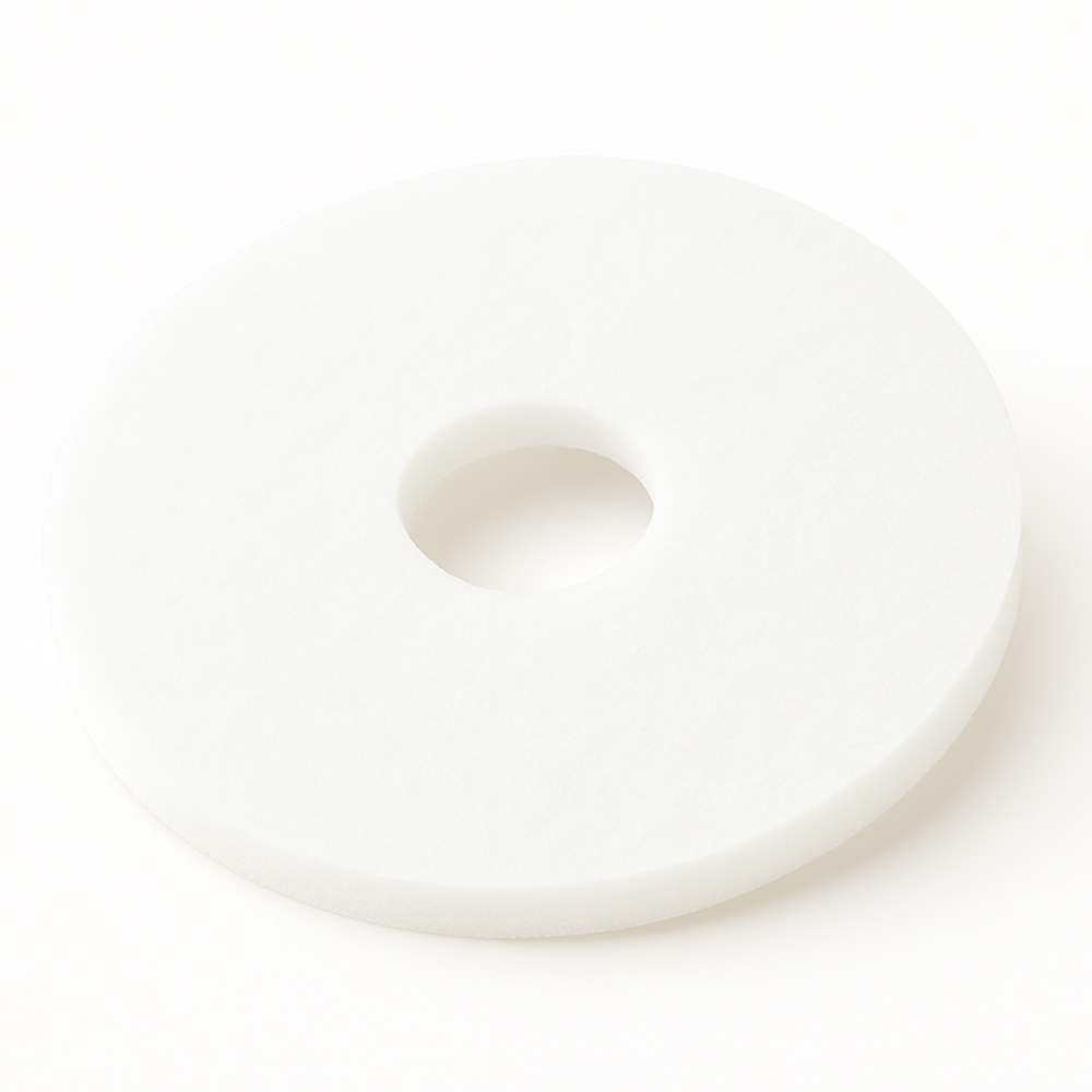 Disques pads pour monobrosse - blanc