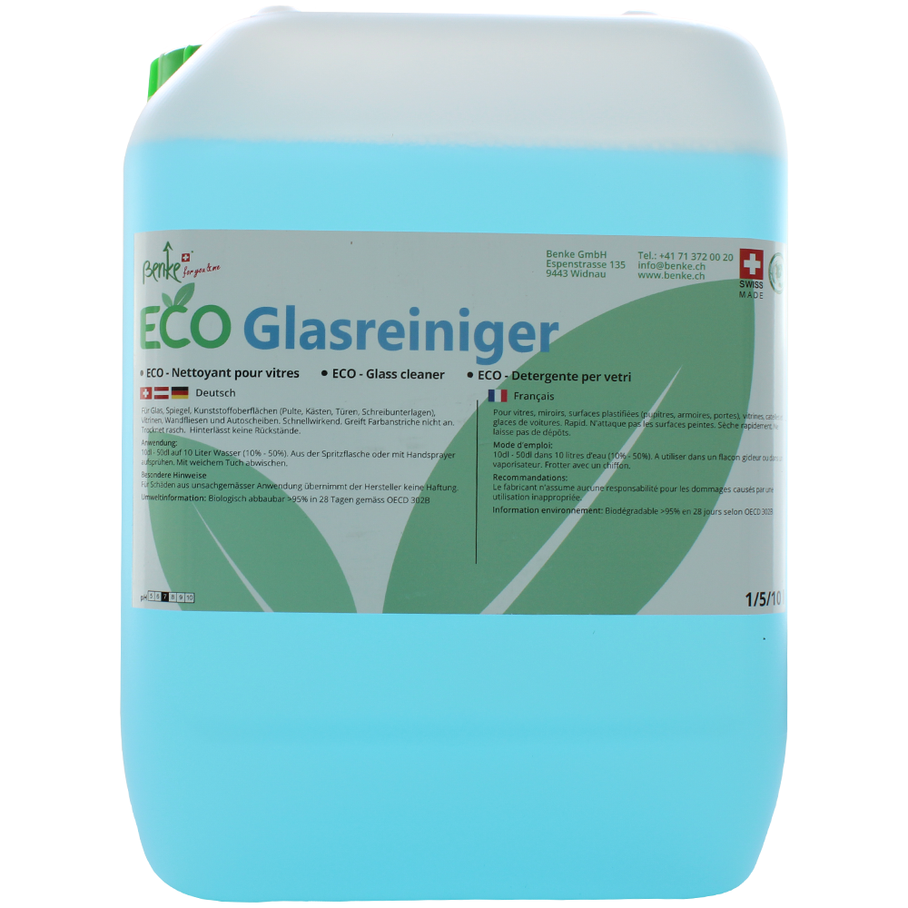 ECO Glasreiniger - 10 Liter