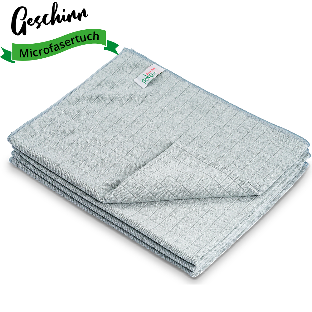 Torchon microfibre - gris