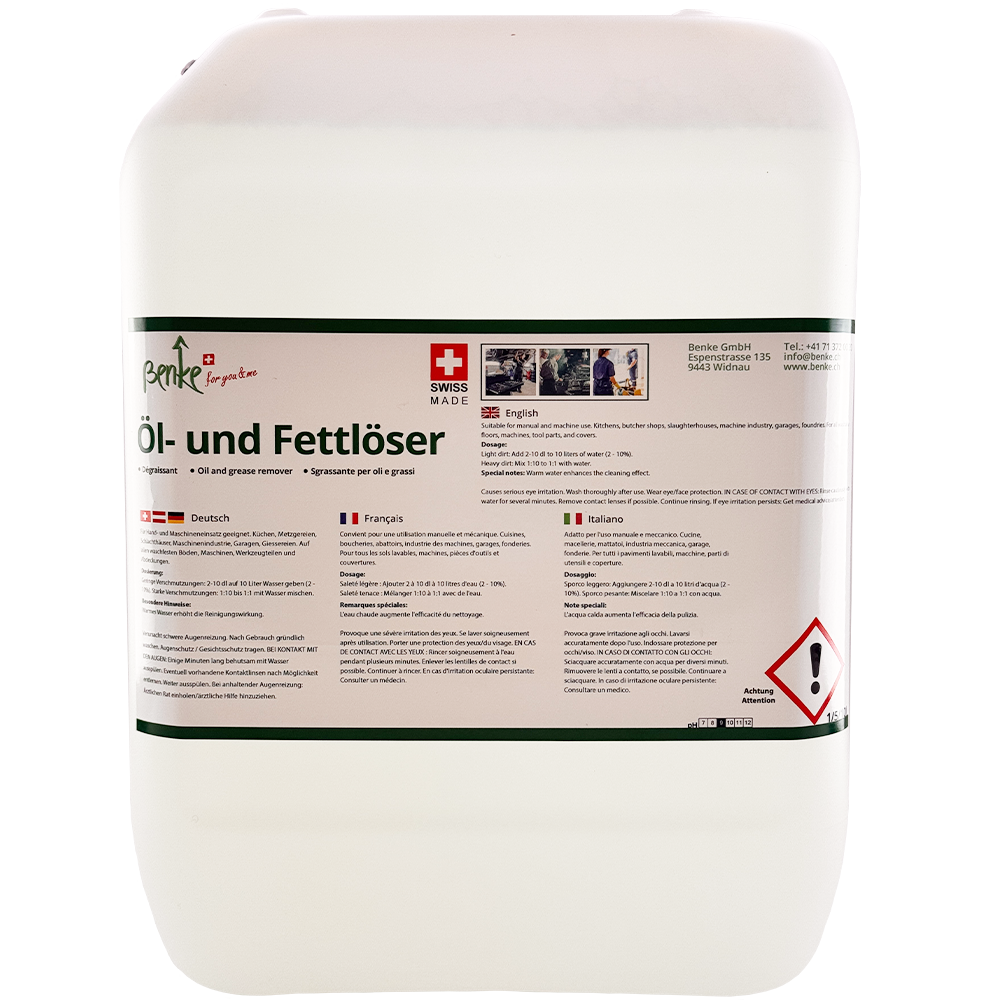 Öl- und Fettlöser - 10 Liter
