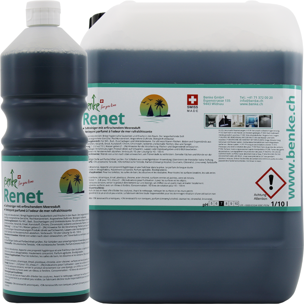 Fragrance cleaner Renet Caribbean