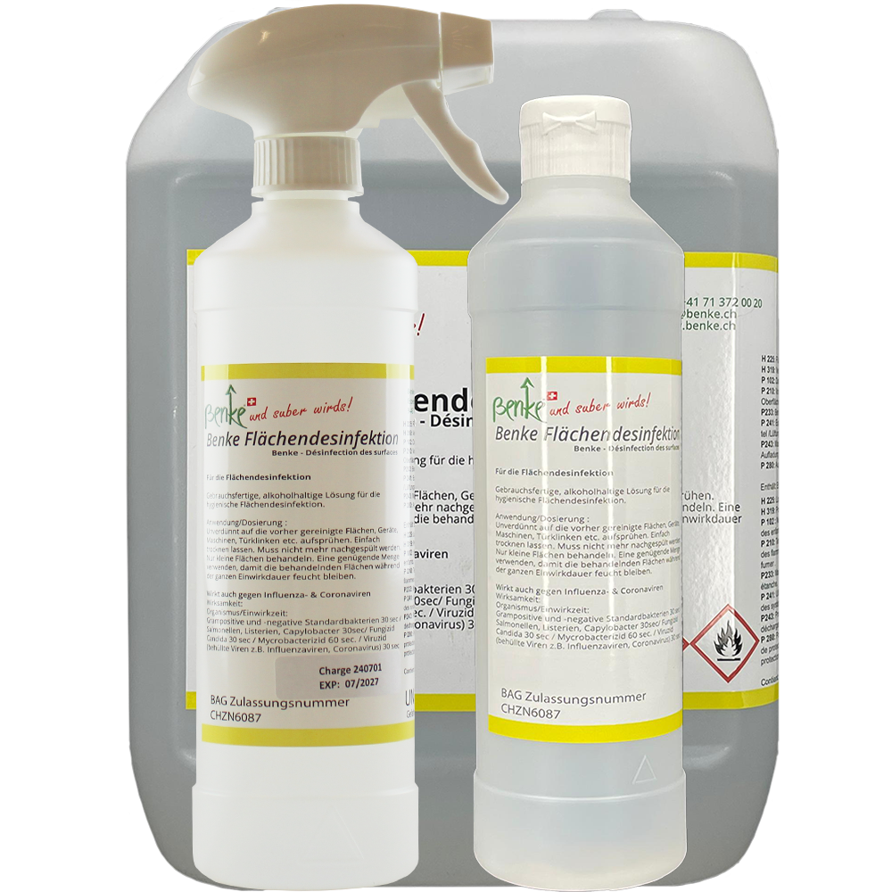 Surface disinfectant - Swiss Made