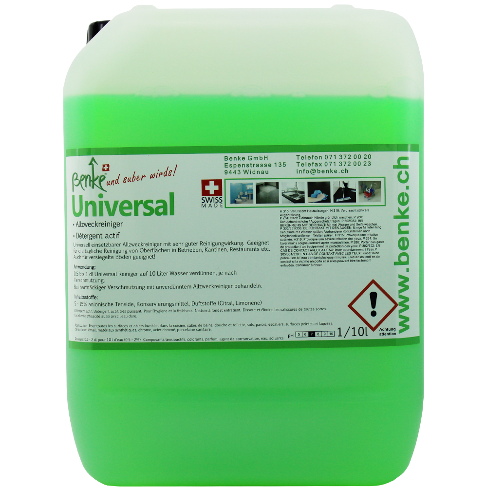 Nettoyant universel - 10 Litre