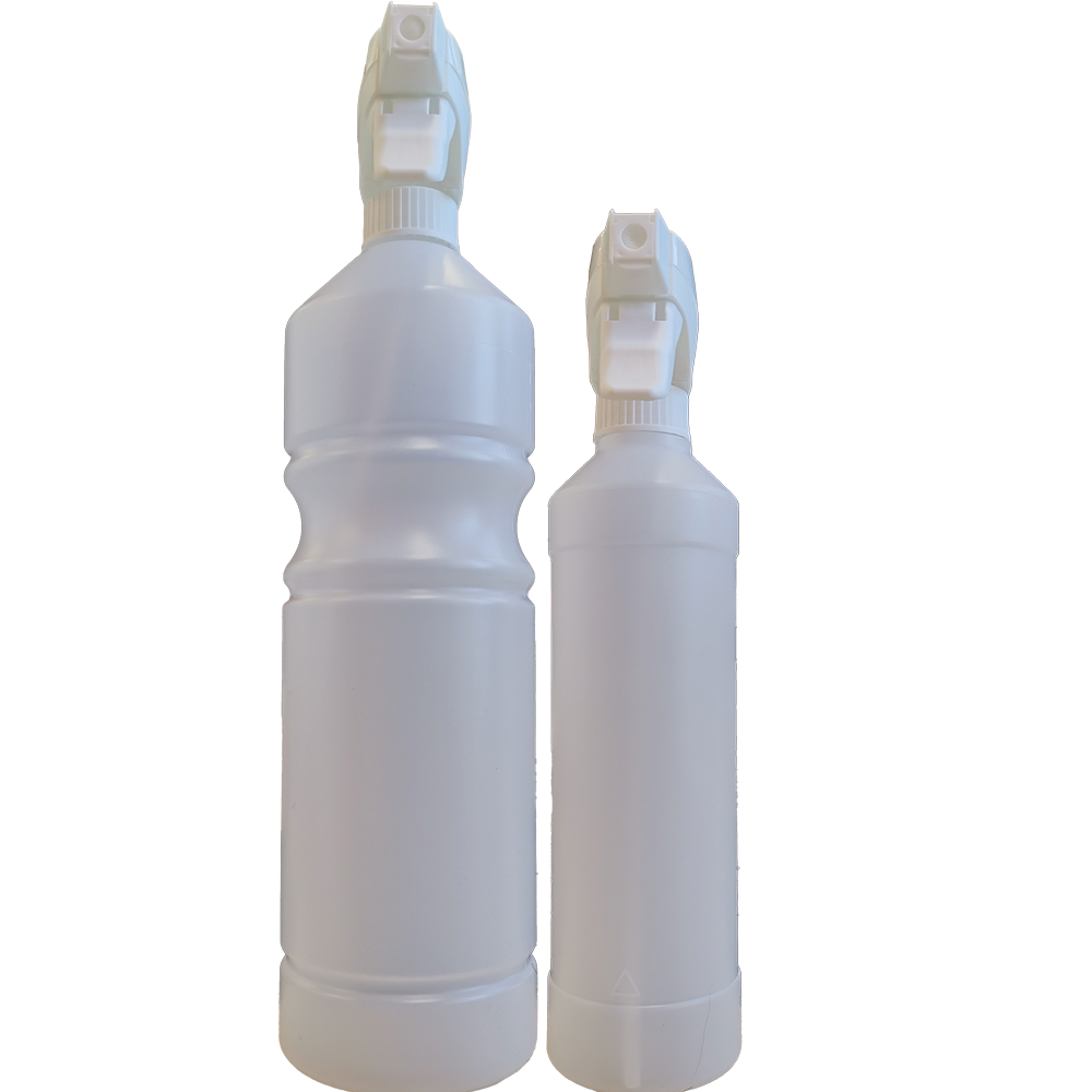 Bottle with spray head