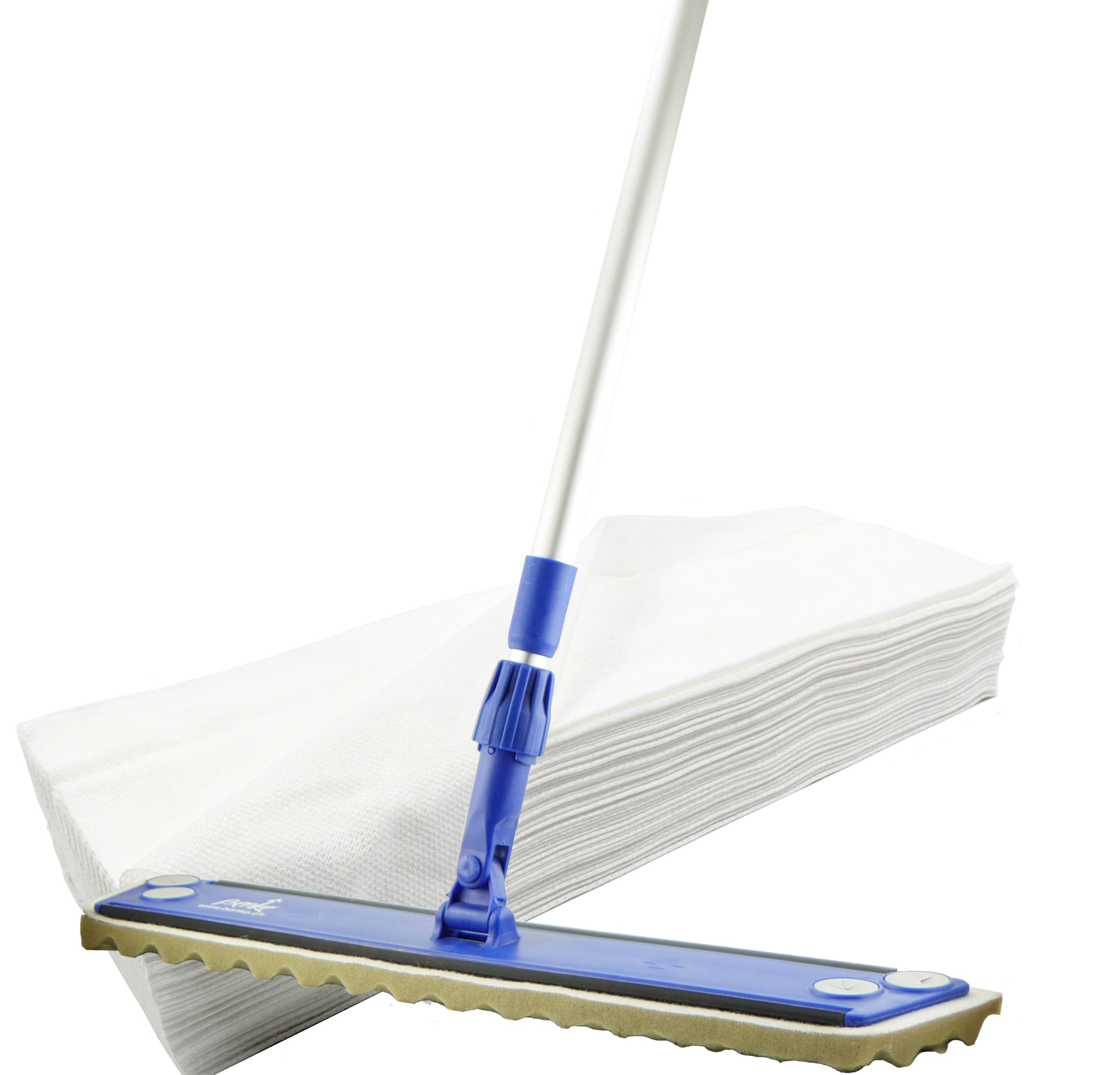 Staubwischset mit weissen Tüchern