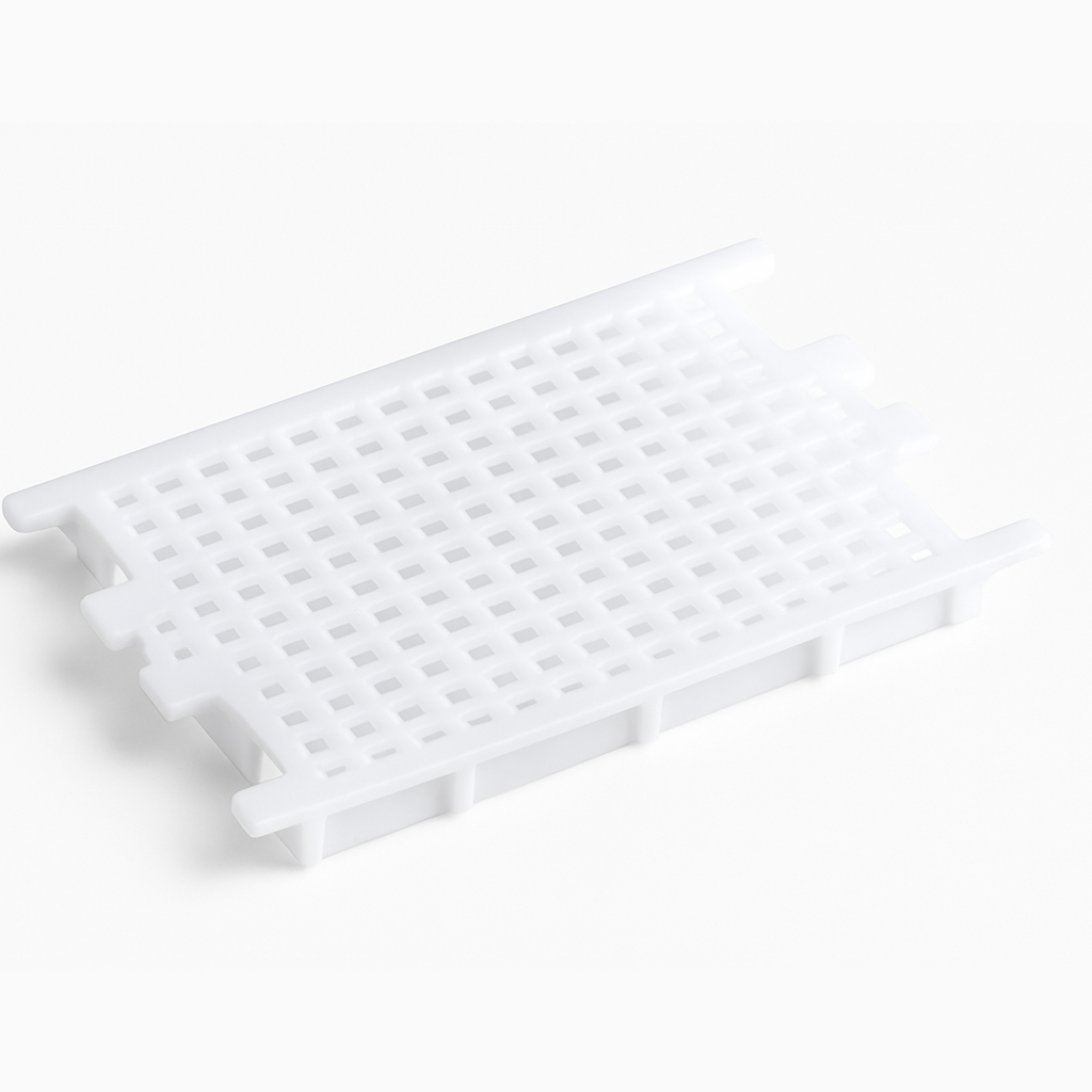 Einlageplatte für Kunststoffpresse