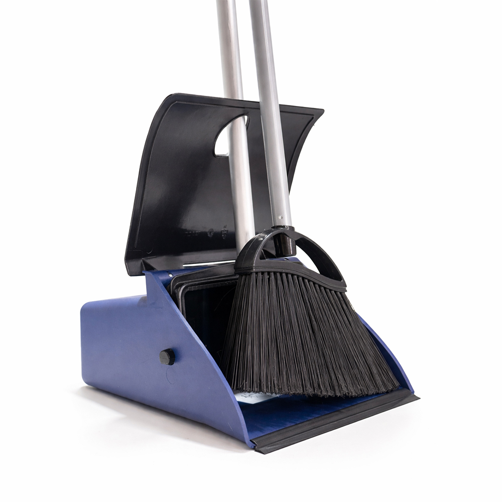 Pelle à poussière avec balai manuel