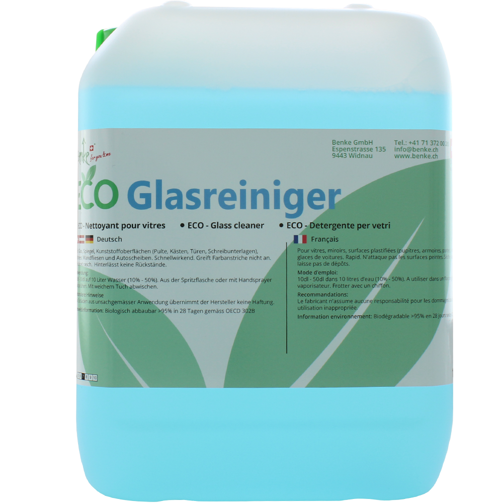 ECO Nettoyant pour vitres - 5 Litre