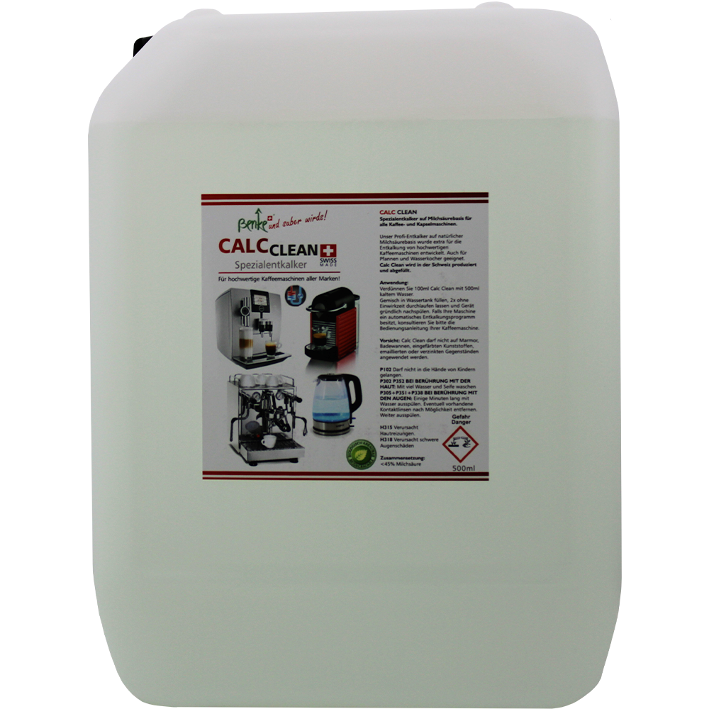 Decalcificante per macchine da caffè e bollitori - Calc Clean - 10 Litri