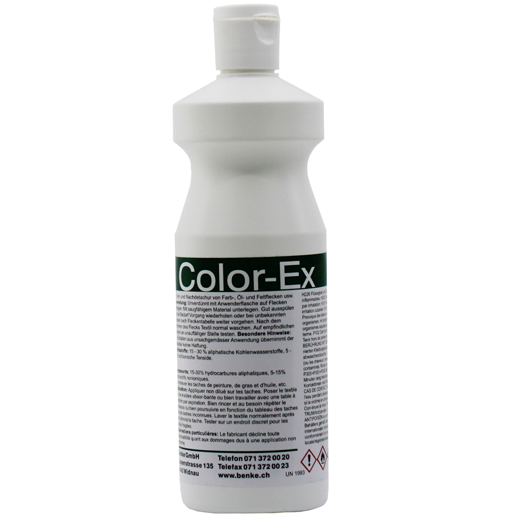 Color-Ex 200 ml - Colour-oil-grease stain remover  Color-Ex 200 ml - Colour-oil-grease stain remover