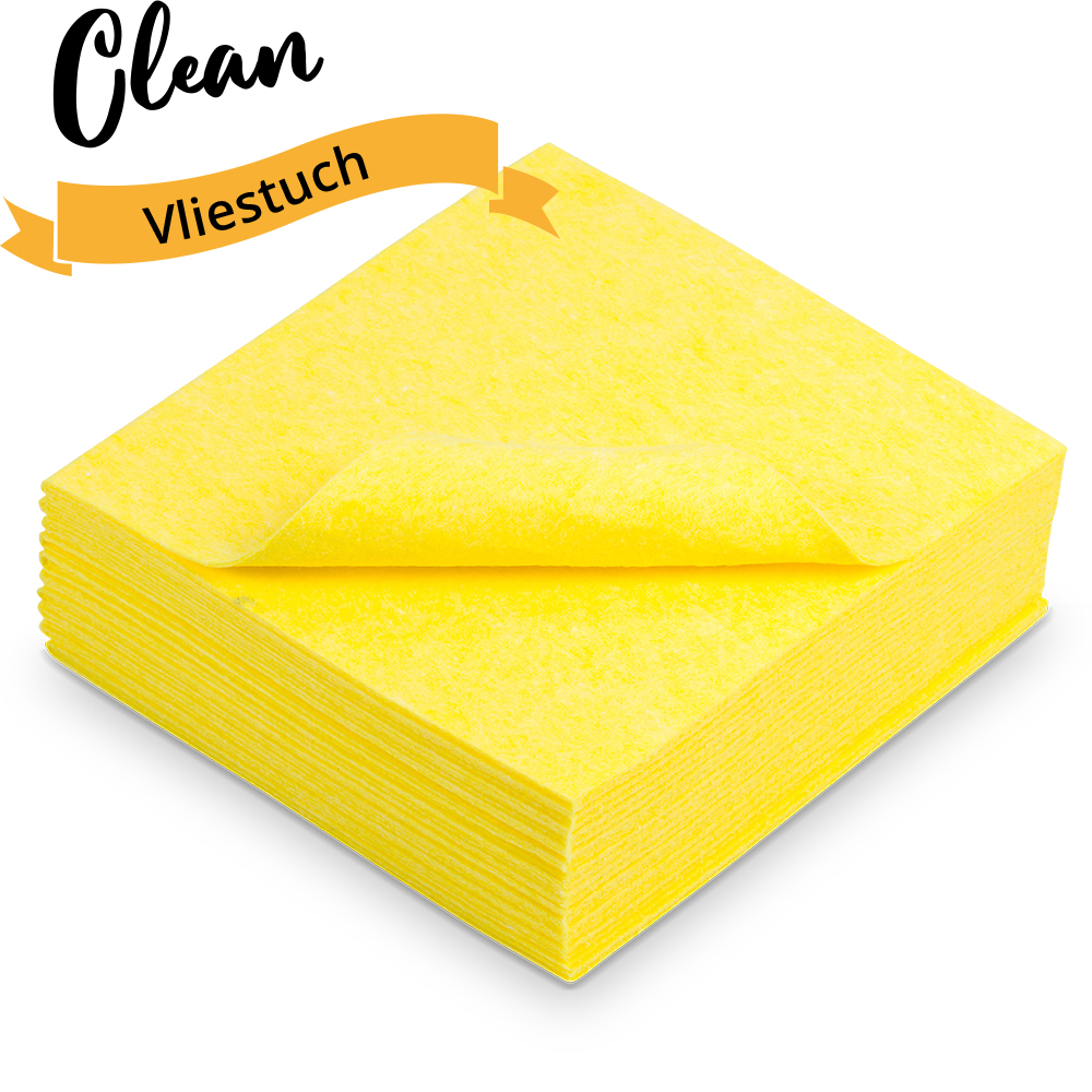 Allzwecktuch Vlies - gelb