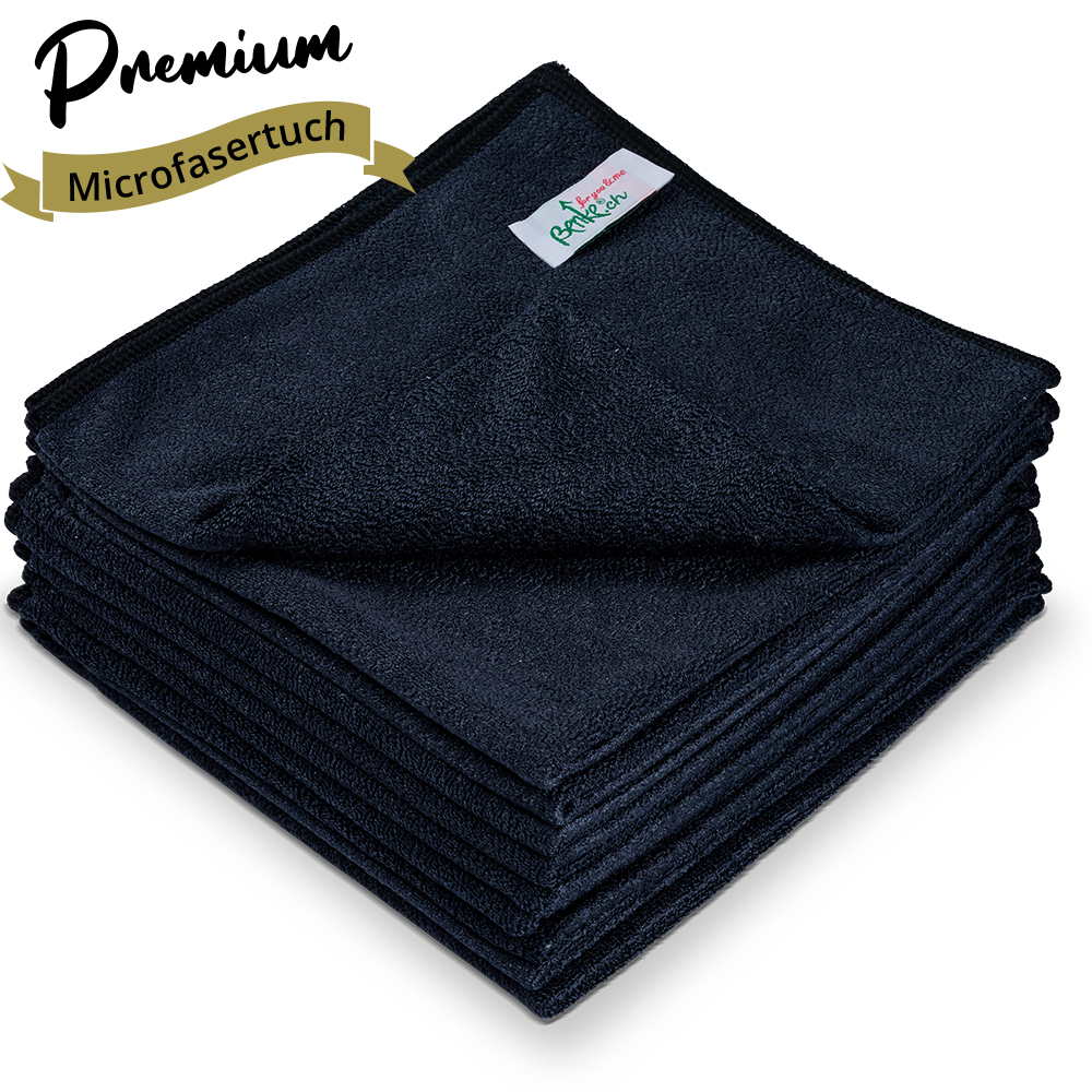 Chiffon microfibre PREMIUM - noir