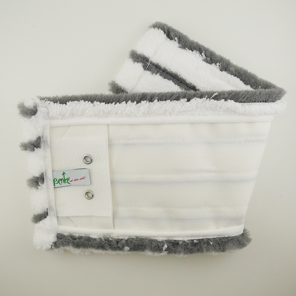 Mop microfibre grey-white EASY - WITH LASHES