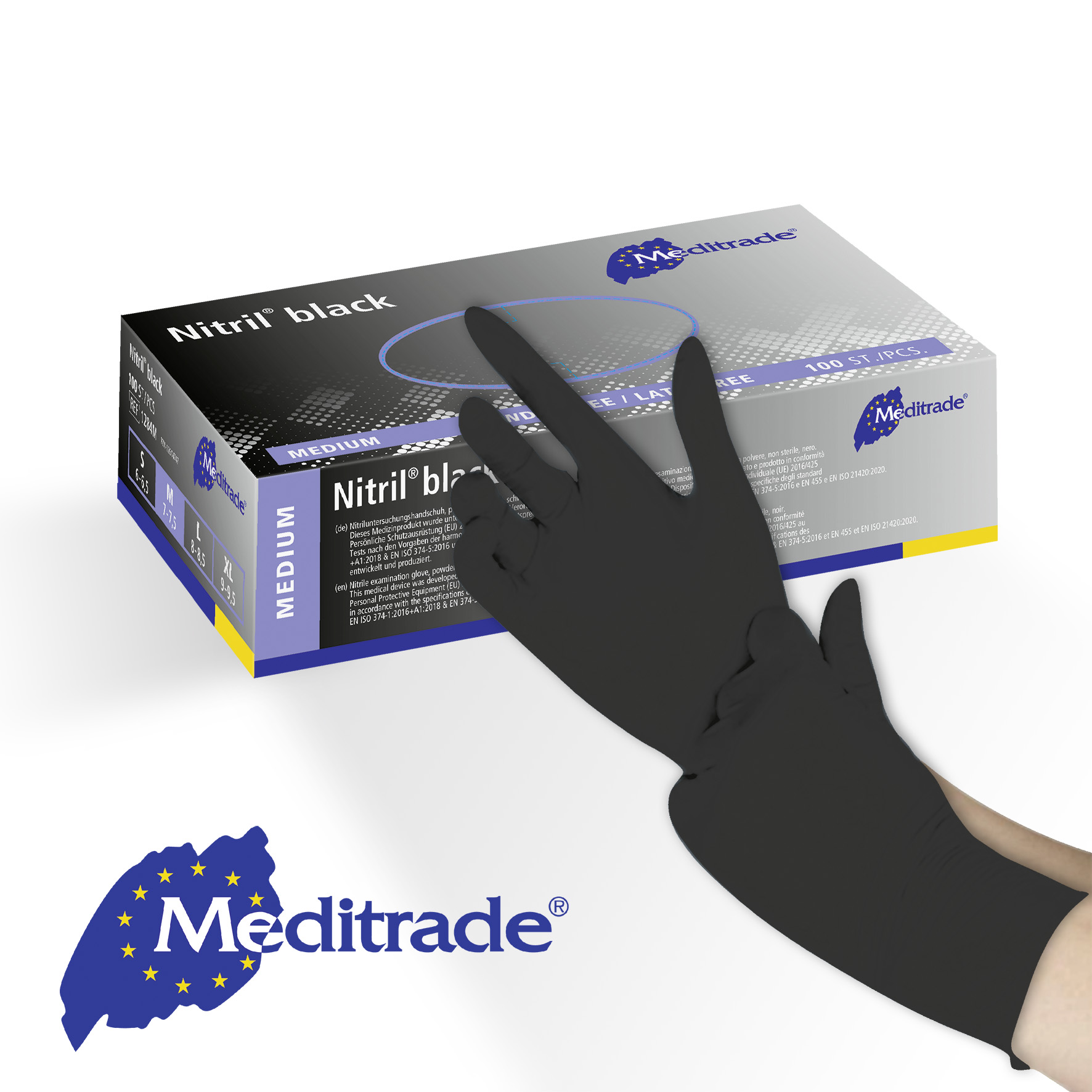 Nitrile Gloves Black Nitrile Gloves Black