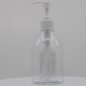 Bottle with dosing pump